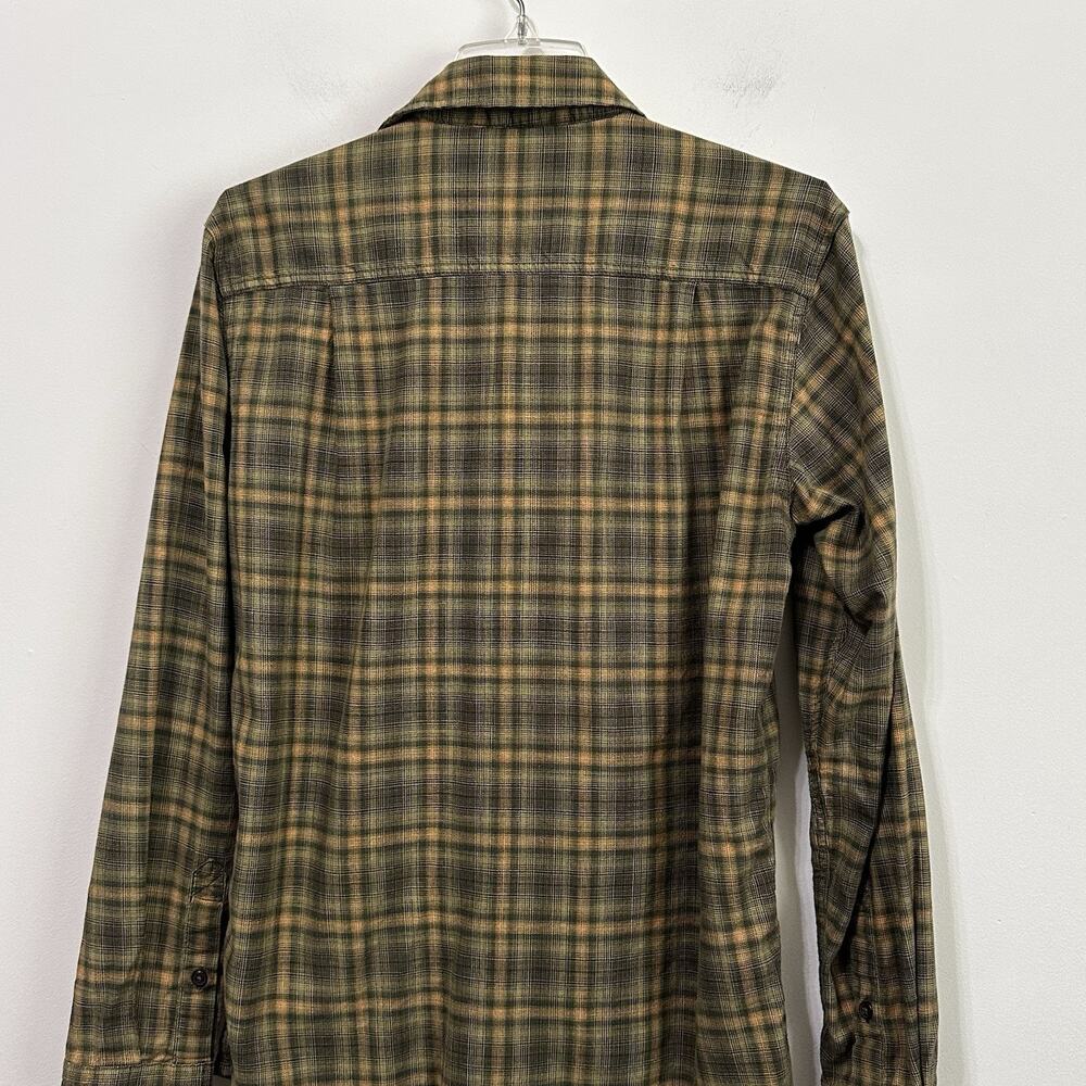 Carhartt Rugged Flex Flannel Shirt S Mens Button Front Pockets Relaxed Work - Picture 6 of 9